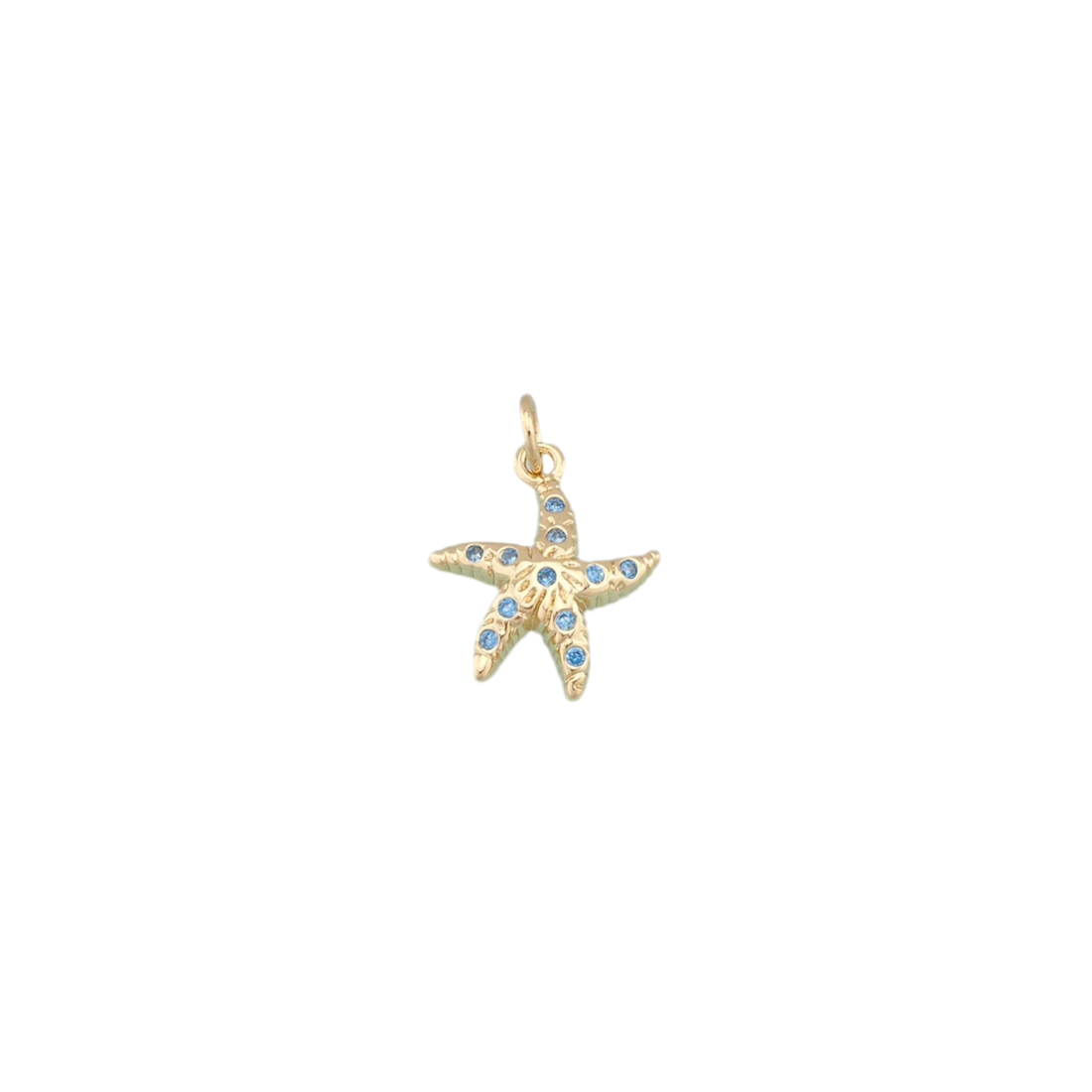 Blue Starfish Charm