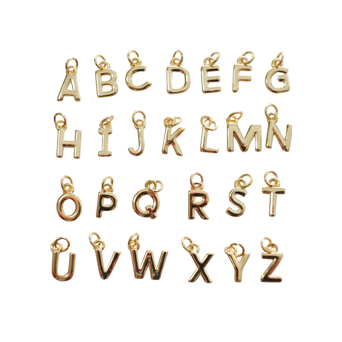 Gold Initial Charm