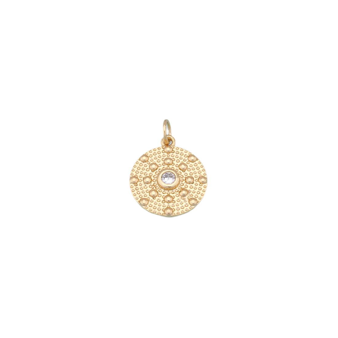 Texture Coin Charm