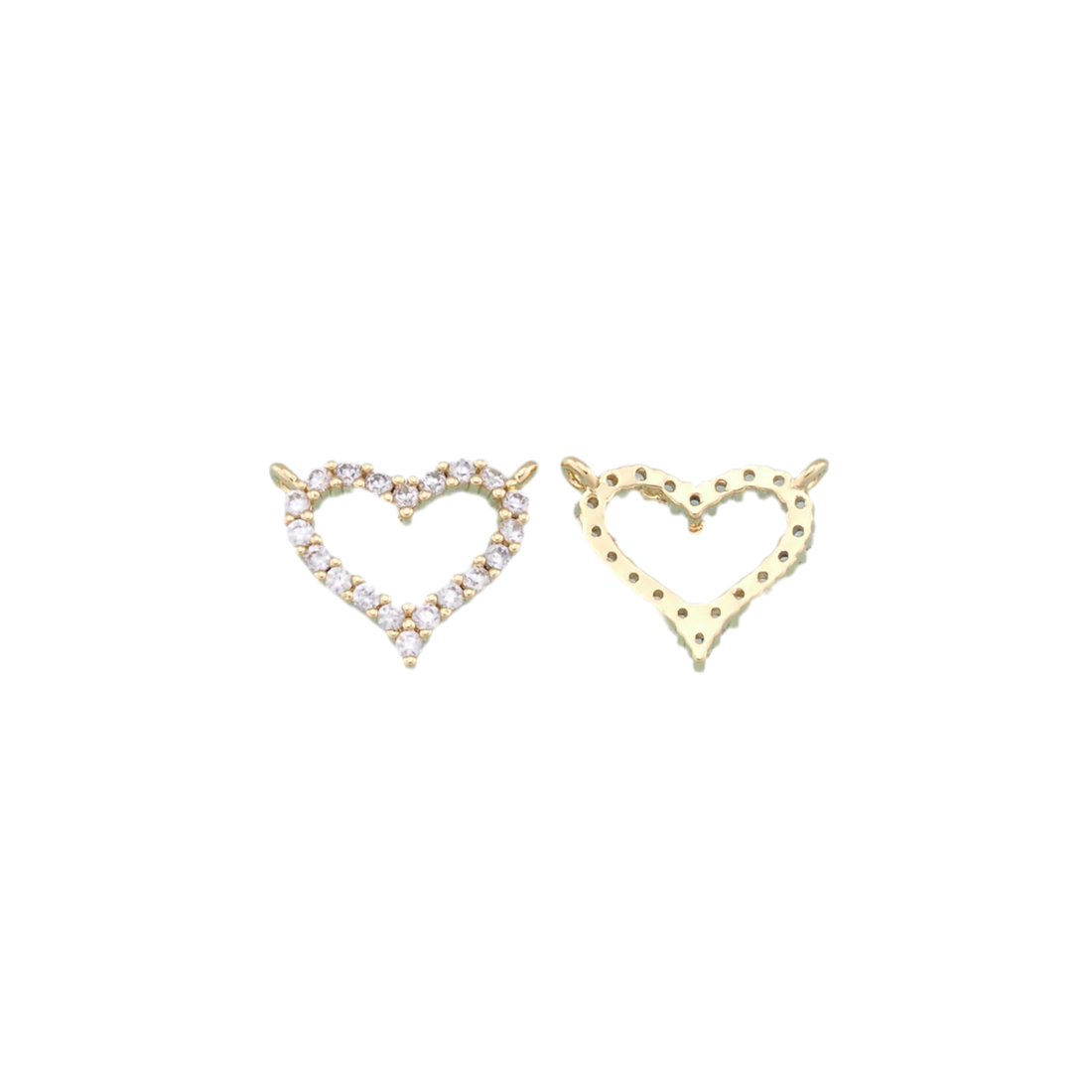 Double Heart Charm