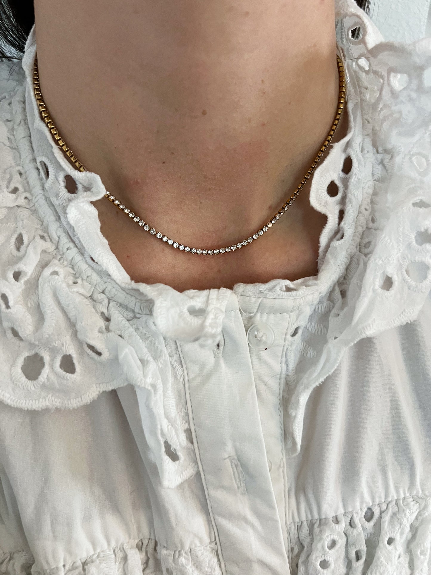 Jill Tennis Necklace