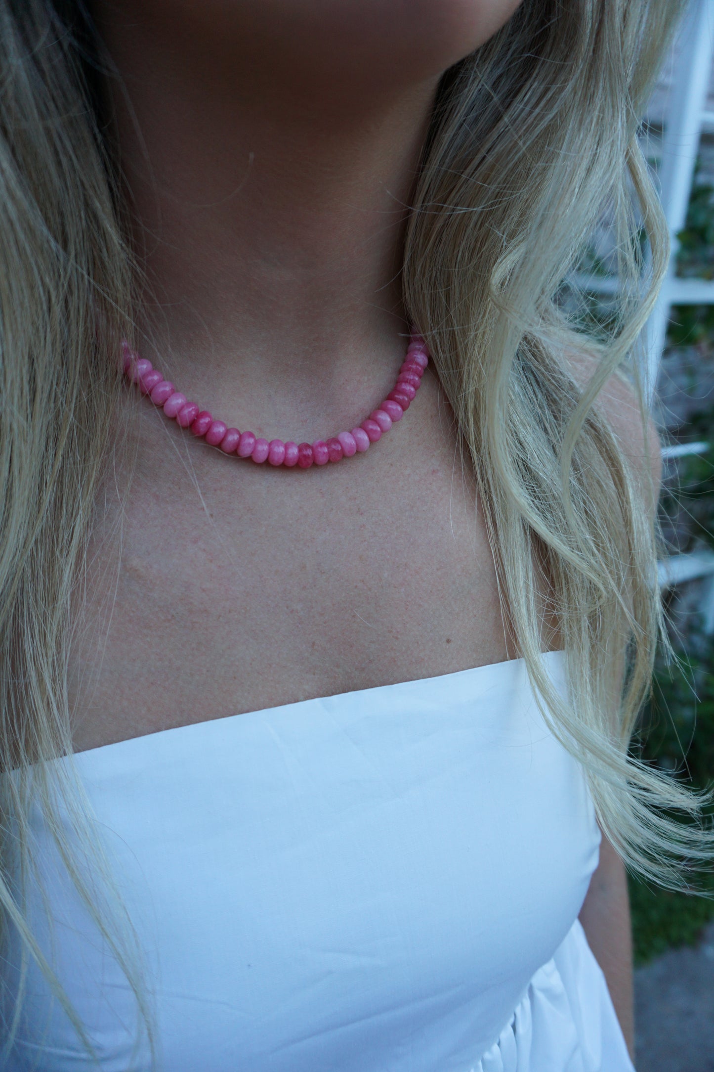Colored Beaded Necklace