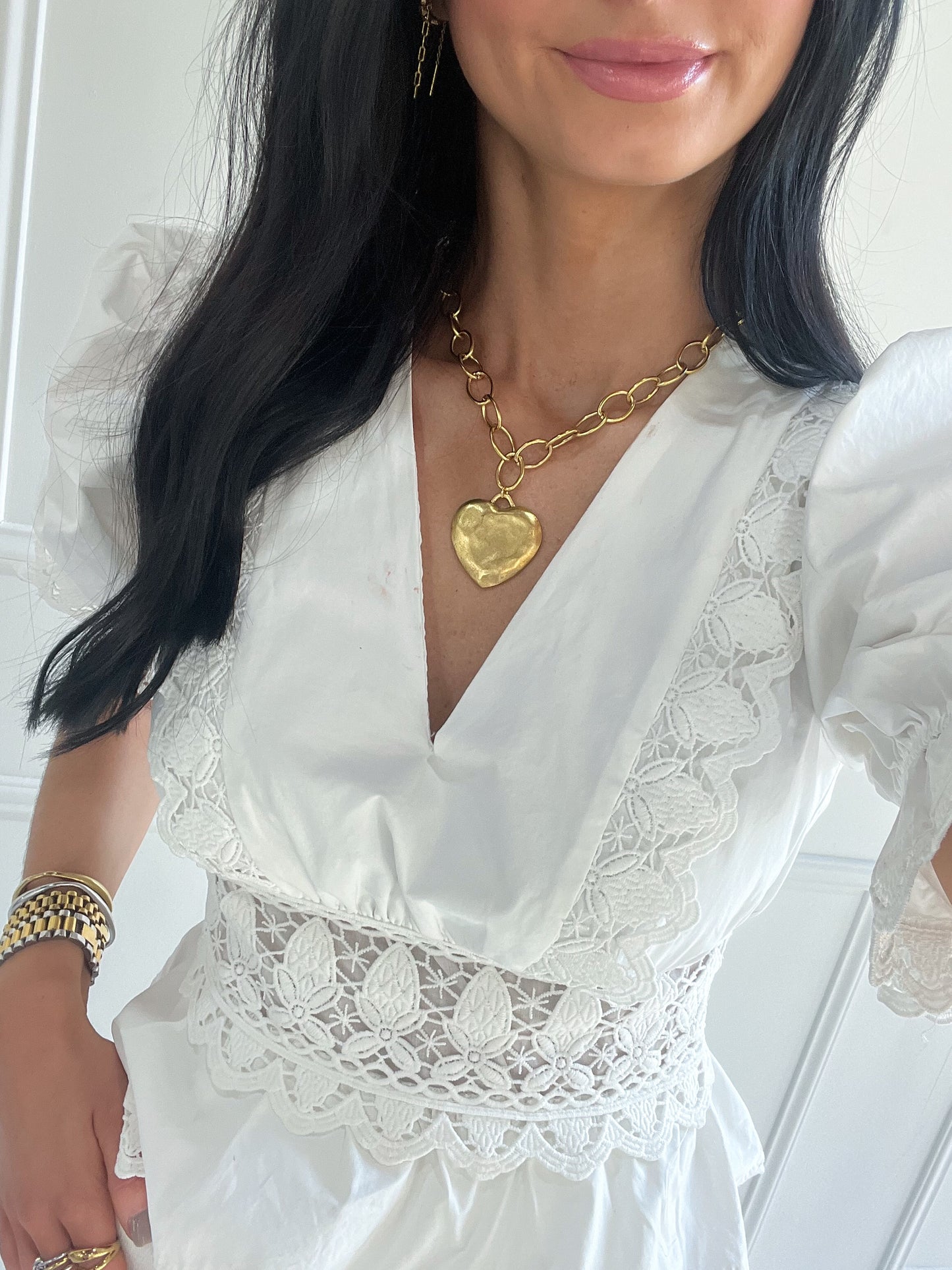 Antique Heart Necklace