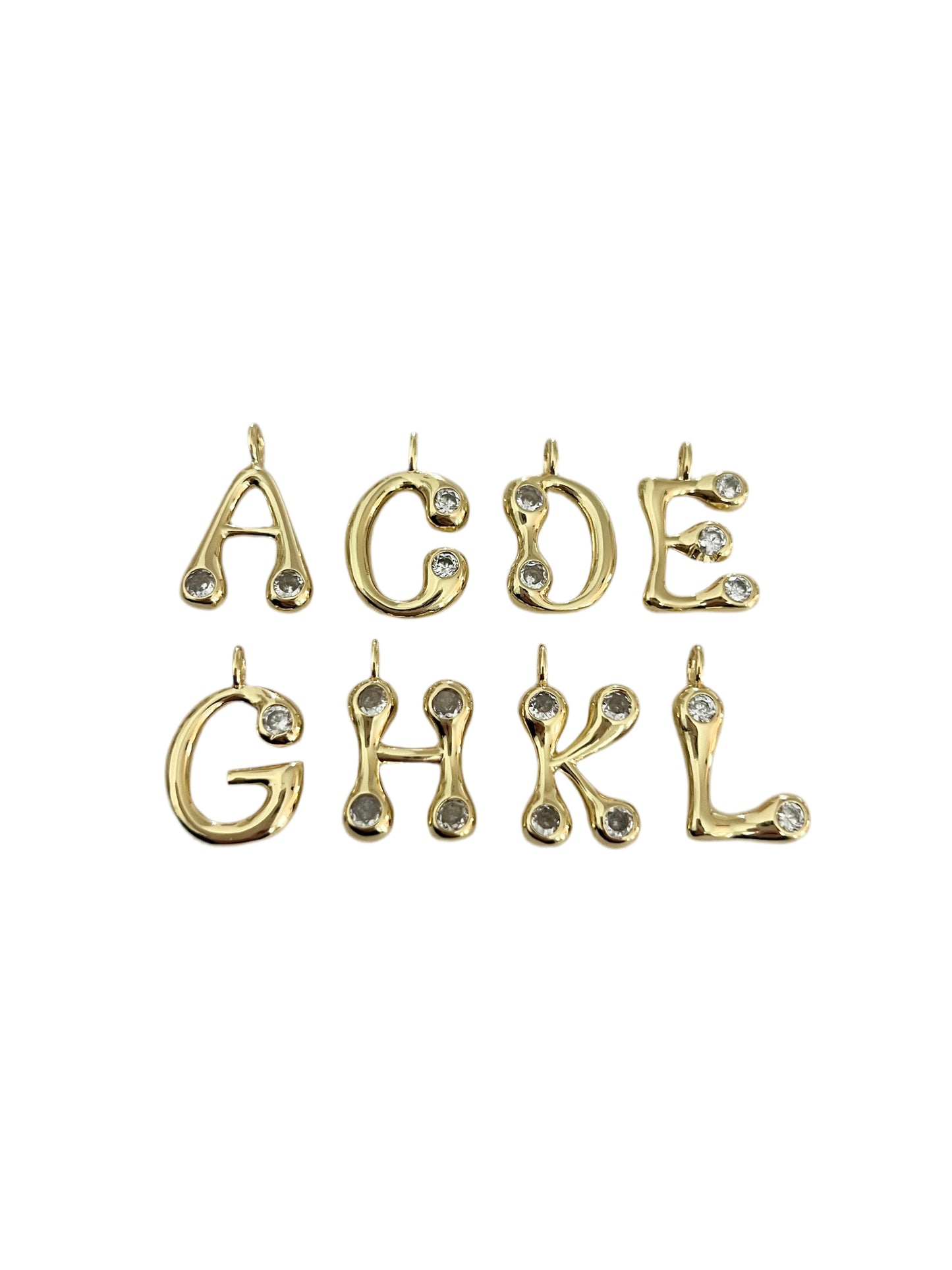 Diamond Initial Charm