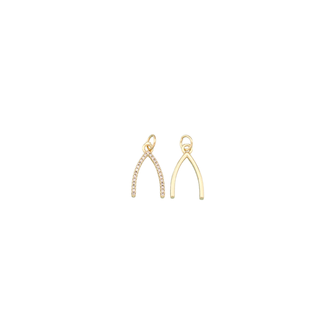 Wishbone Charm