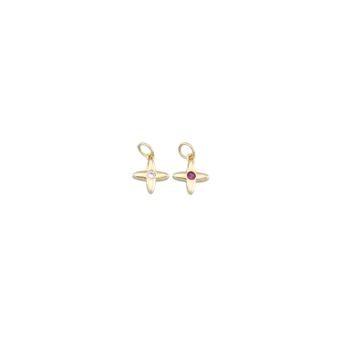 Colored Star Charm