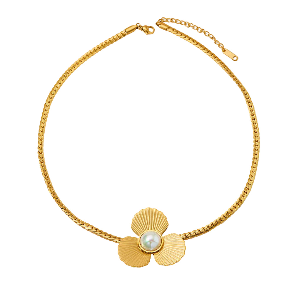 Chunky Flower Necklace