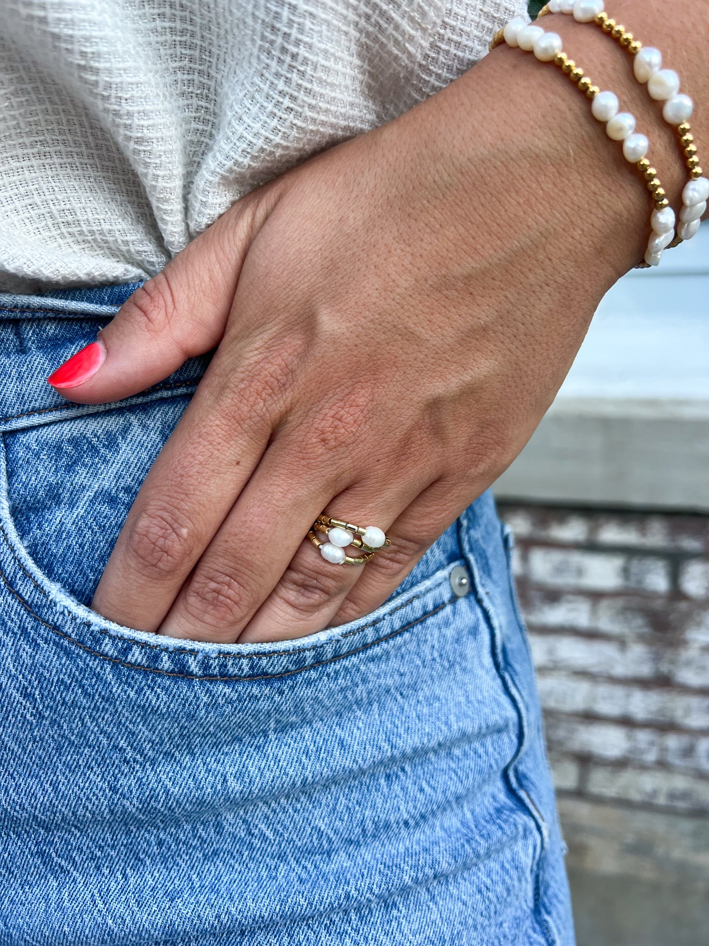 May Pearl Ring