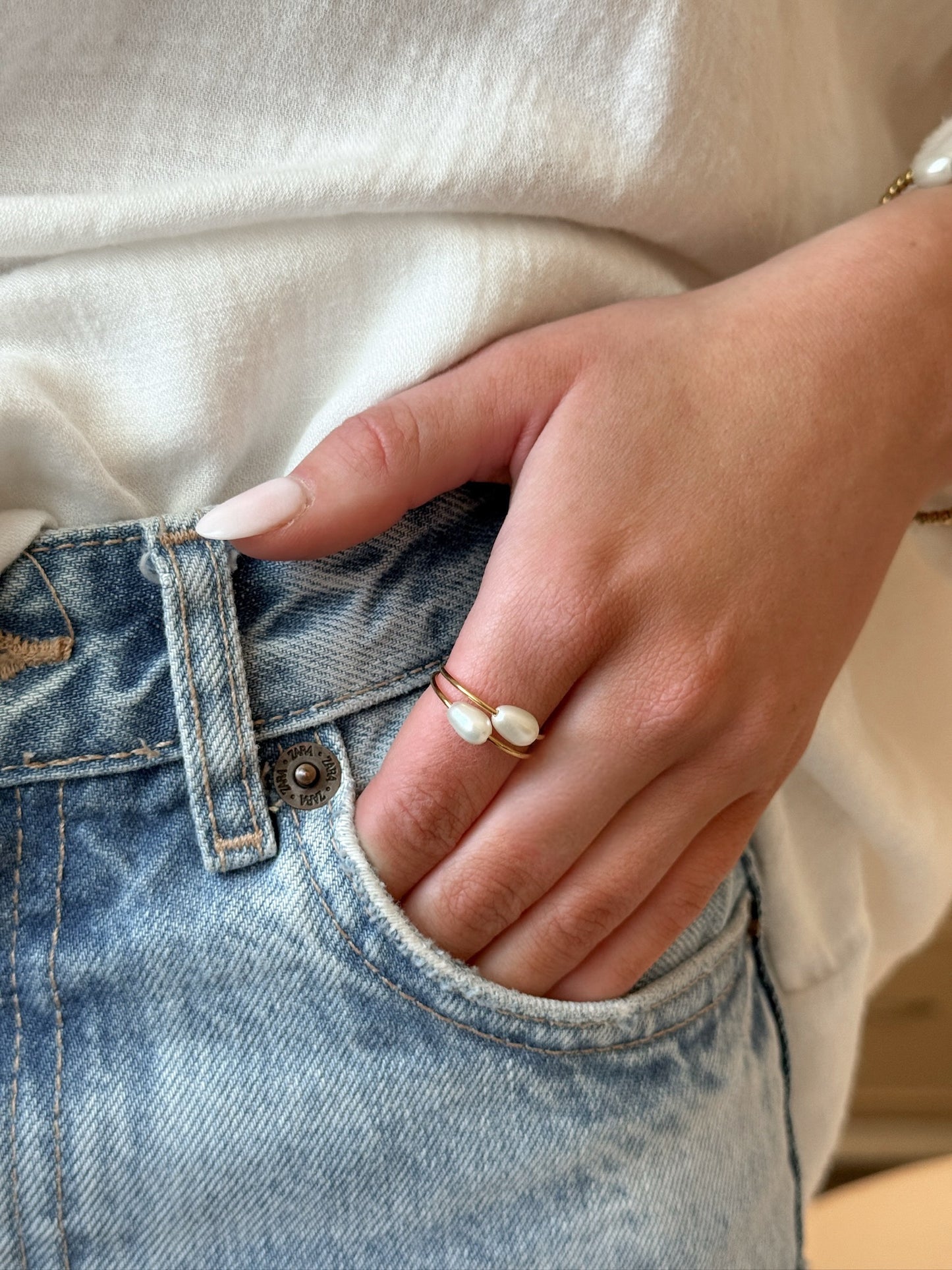Maye Pearl Ring