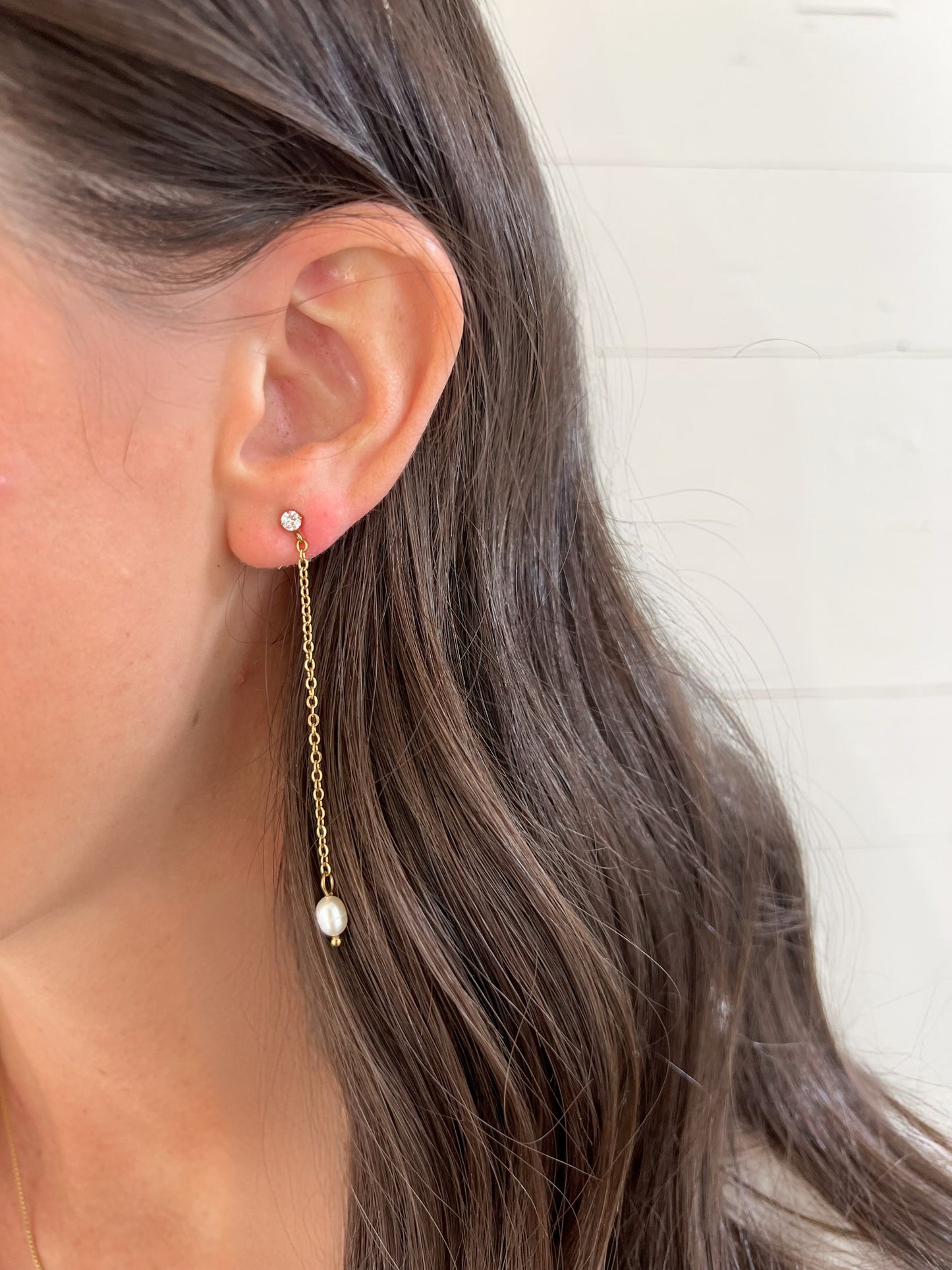 Say Yes Pearl Earrings
