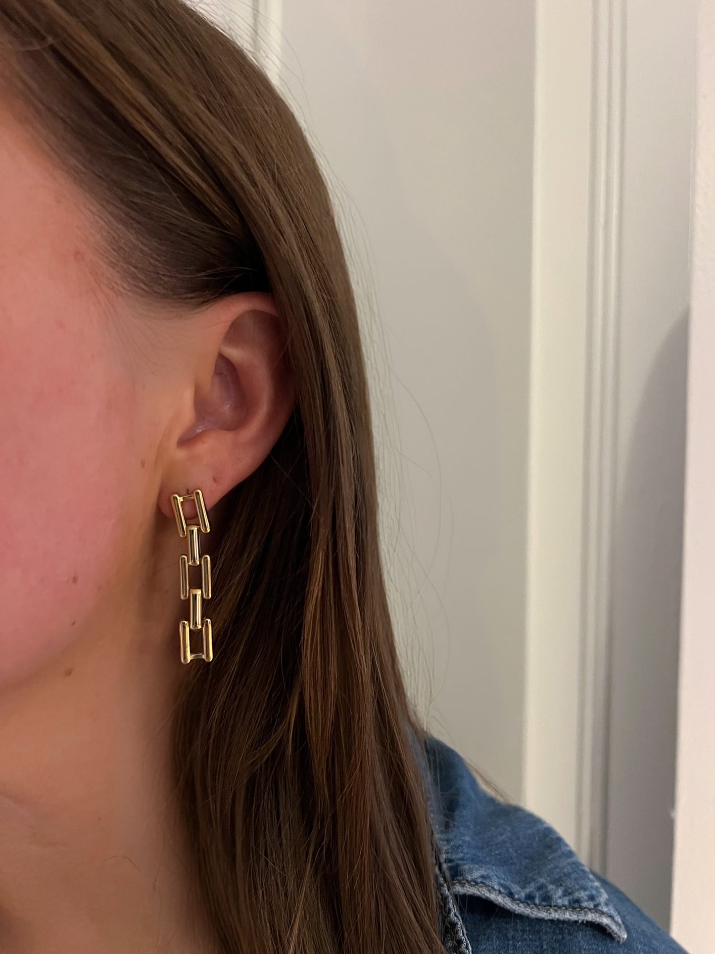Statement Link Earrings