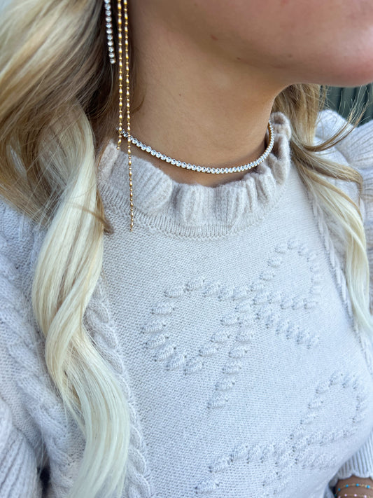 Lux Tennis Necklace