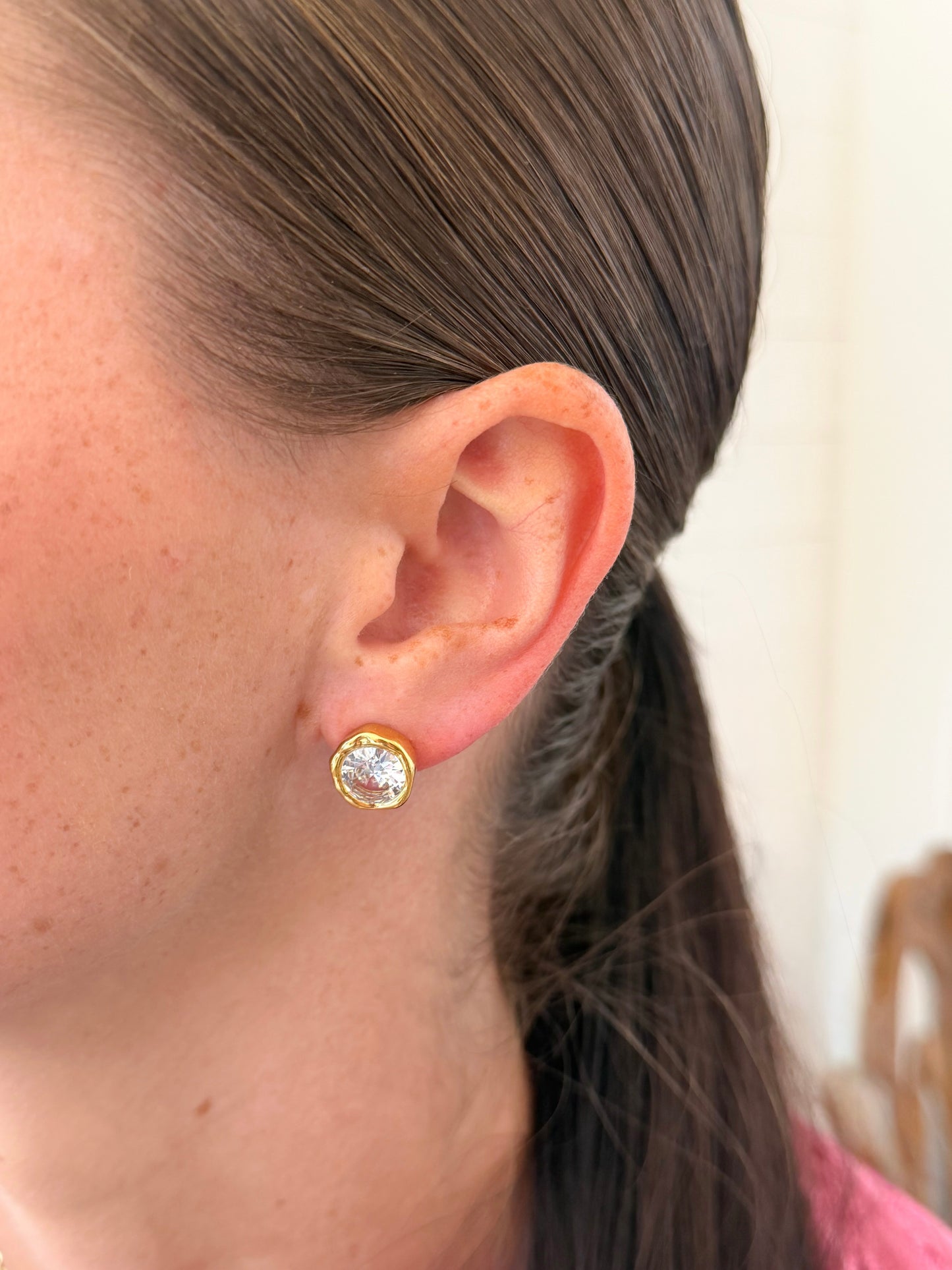 Nacy Oval Studs