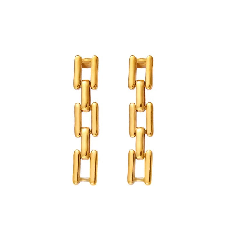 Statement Link Earrings