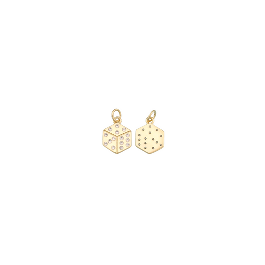Diamond Dice Charm