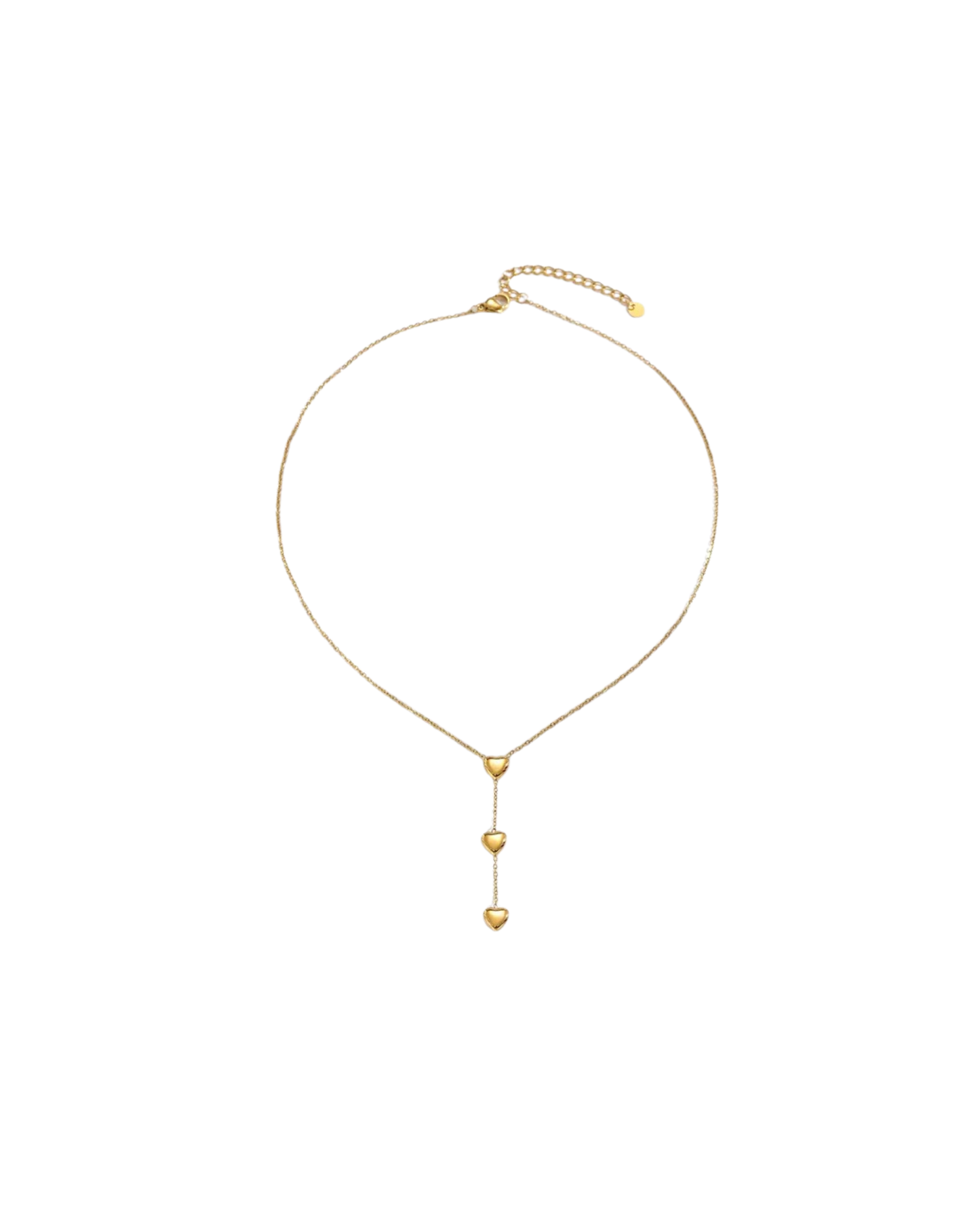 Lariat Heart Necklace