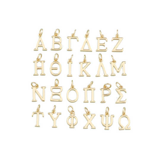 Greek Letter Charm