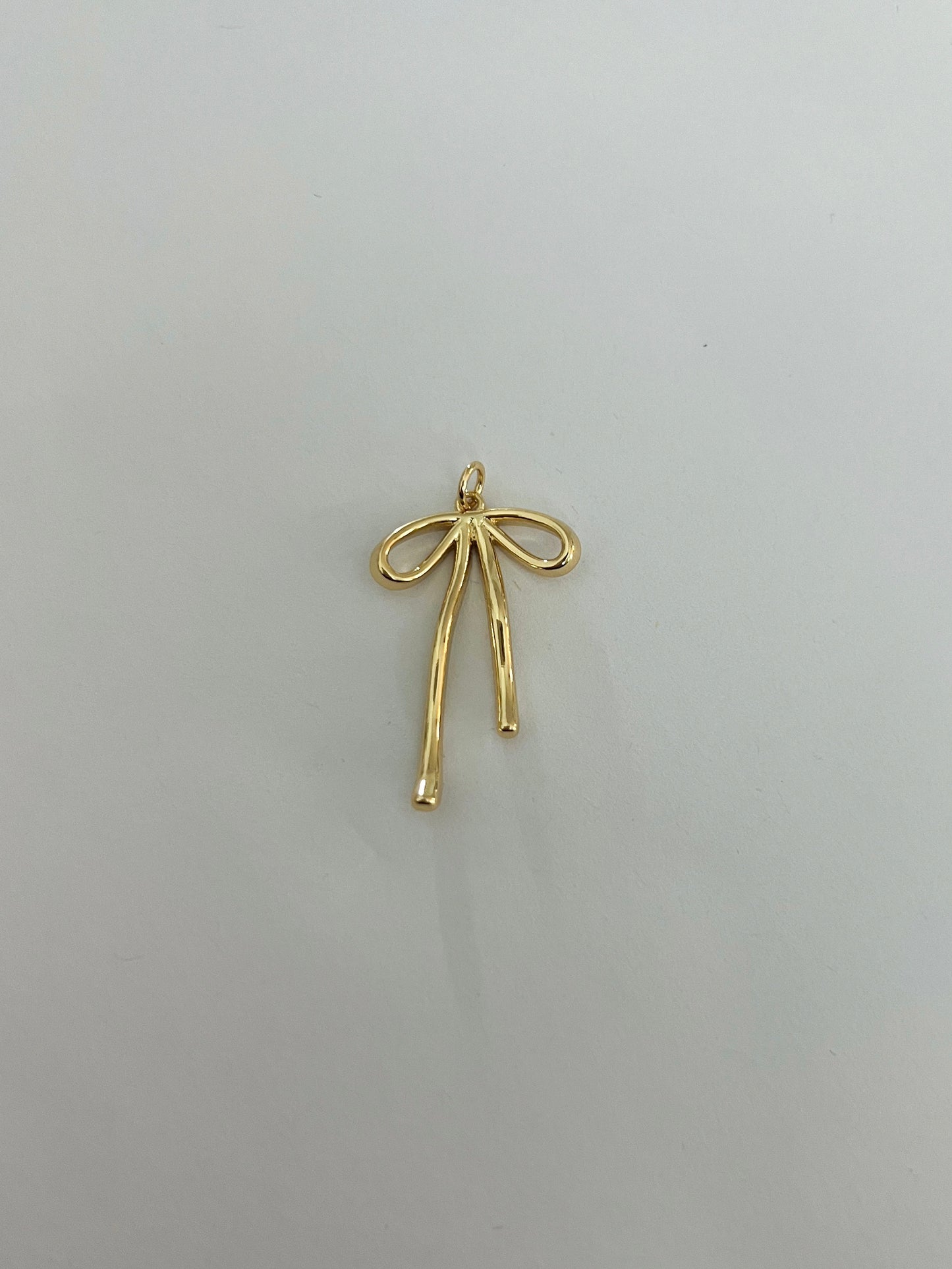 Gold Bow Charm