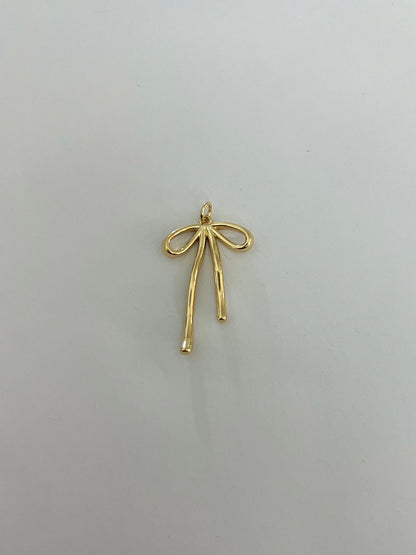 Gold Bow Charm