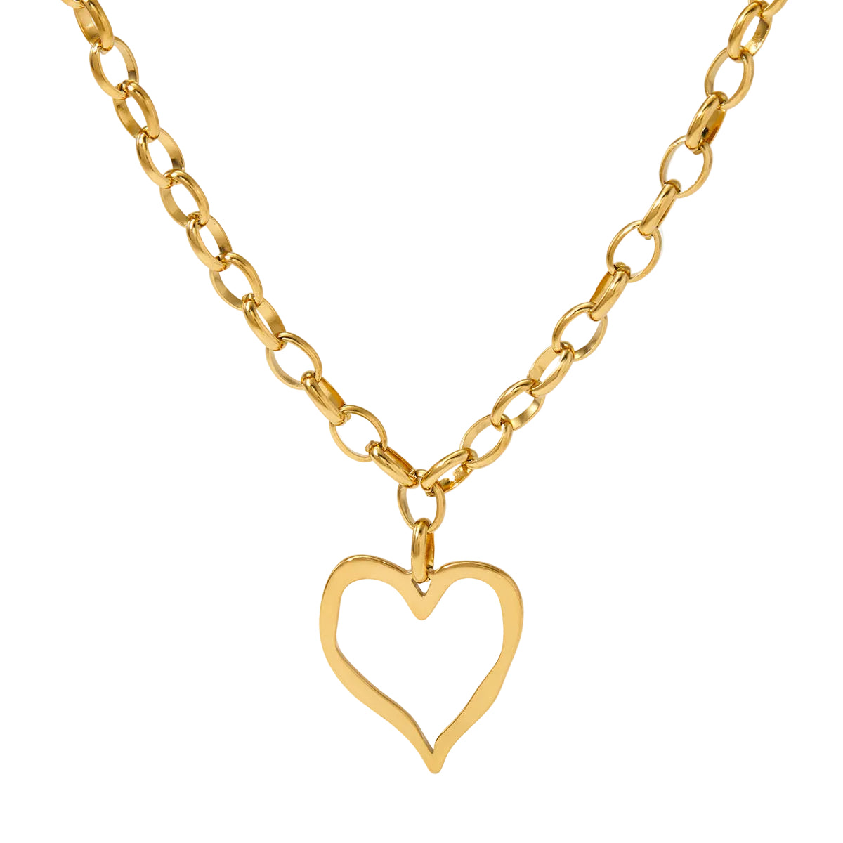 Chunky Heart Necklace