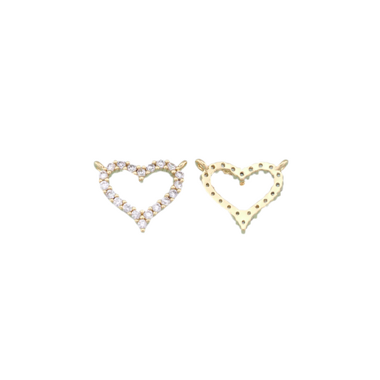 Double Heart Charm