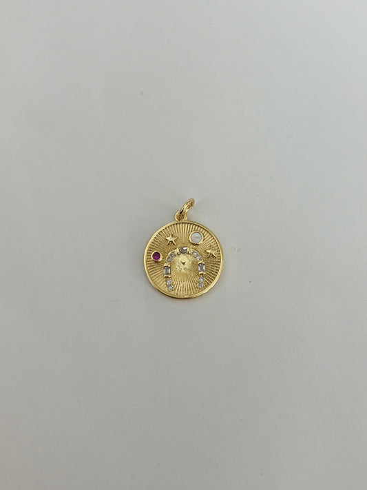 Horseshoe Coin Charm