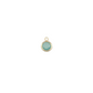 Round Birthstone Charm
