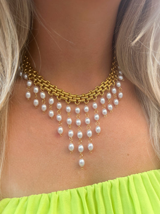 Lucia Pearl Necklace