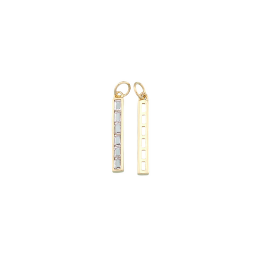Rectangle Bar Charm