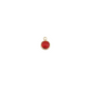 Round Birthstone Charm
