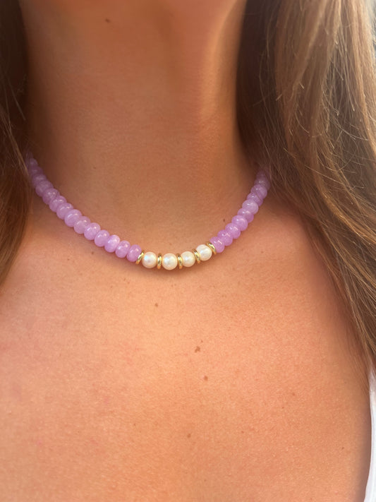 Pearl Beaded Necklace