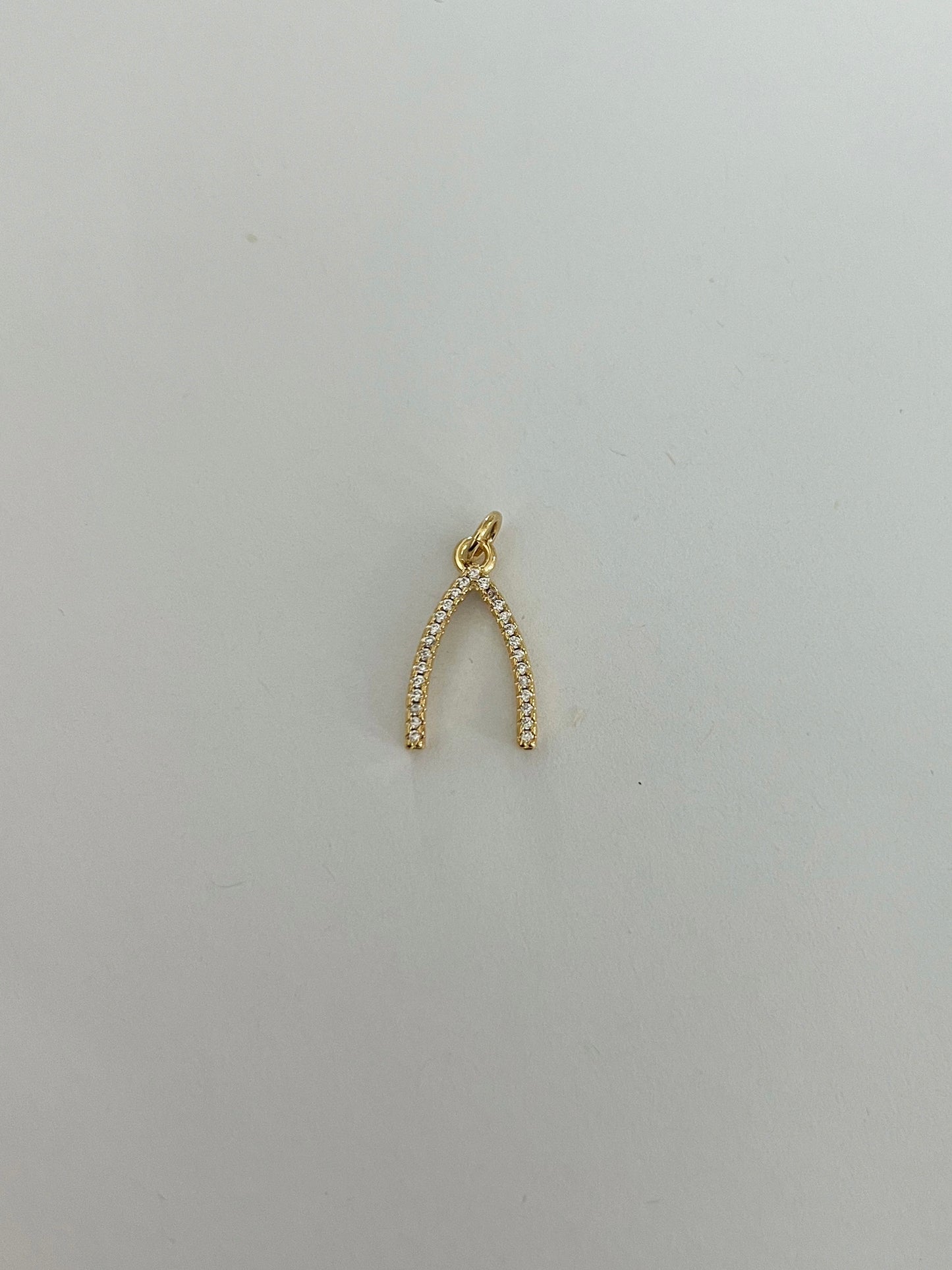 Wishbone Charm