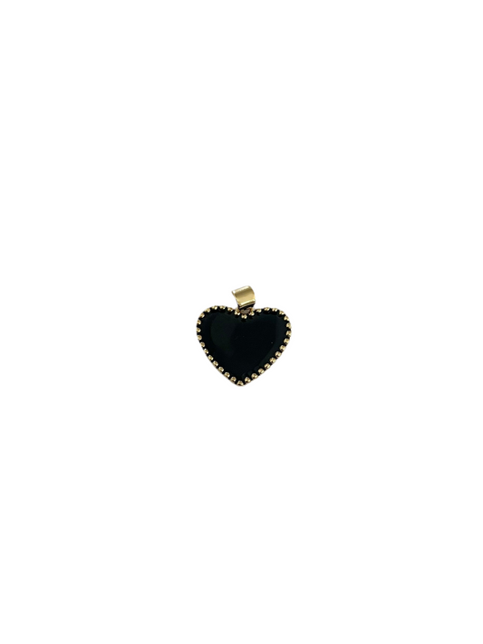 Black Heart Charm