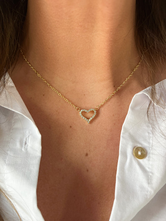 Diamond Heart Necklace