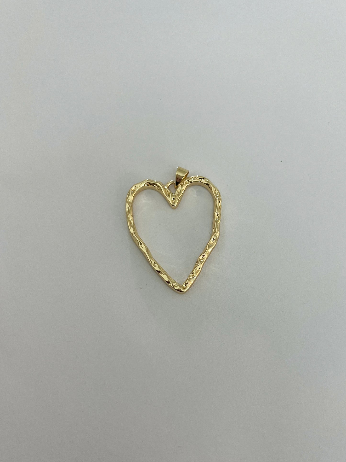 Hollow Heart Charm