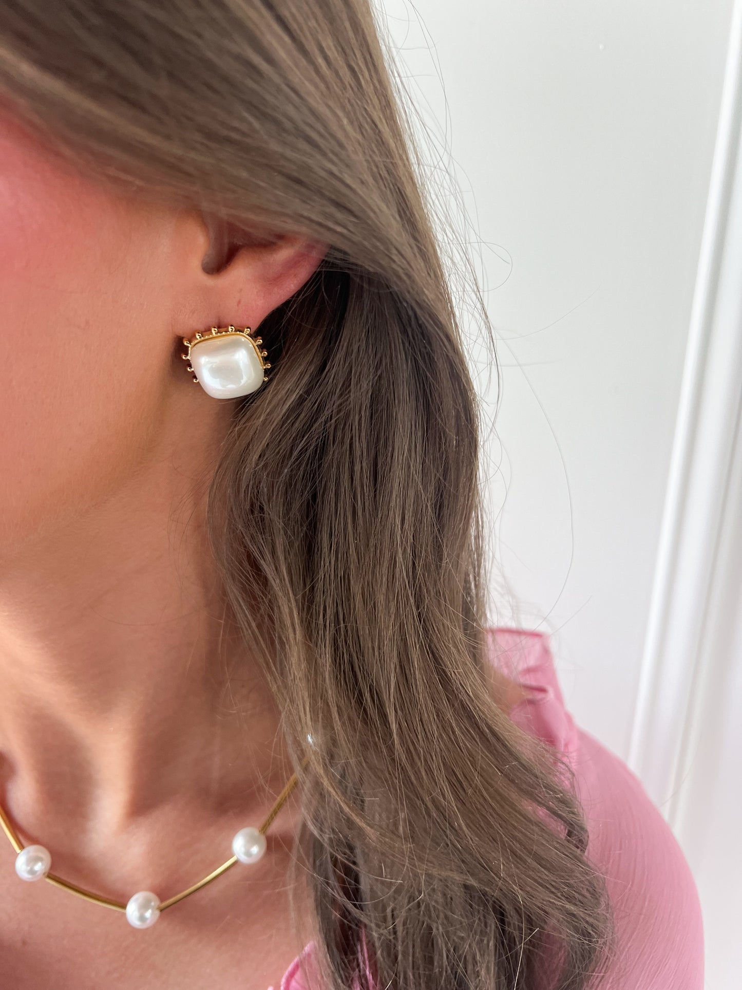 Pearl Vintage Earrings