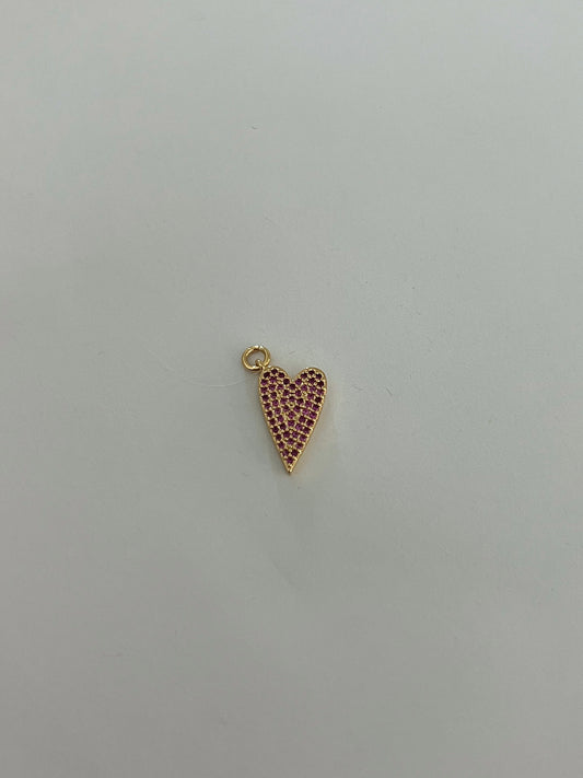 Pink Heart Charm