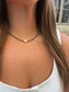 Colored Pearl Choker