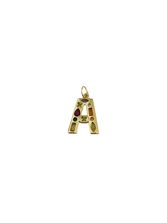 Colorful Initial Charm