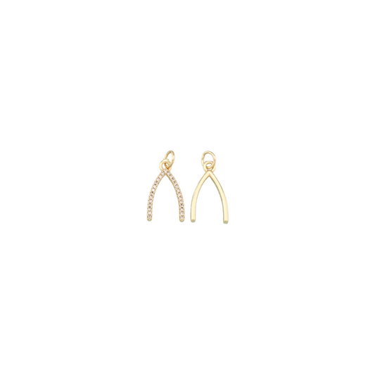 Wishbone Charm