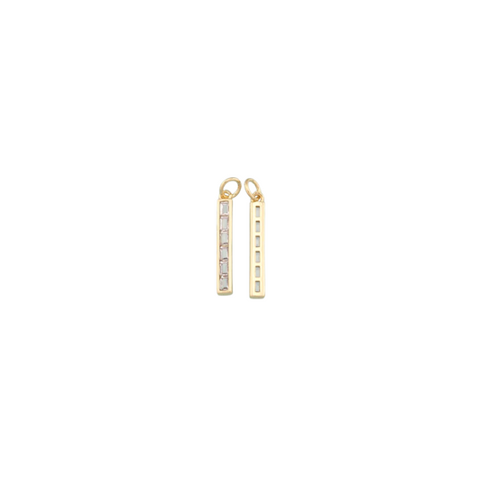 Diamond Bar Charm