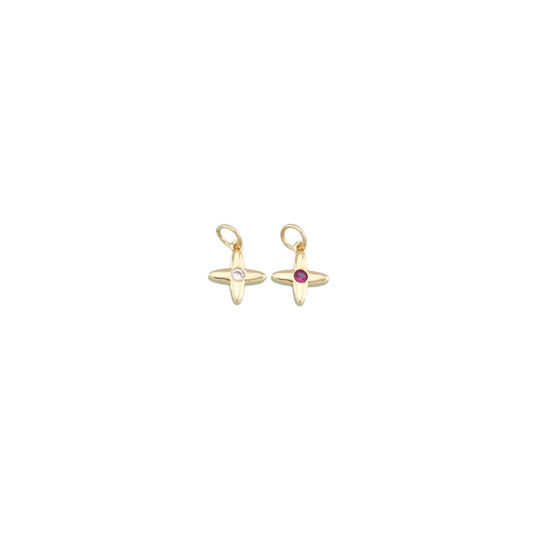 Colored Star Charm