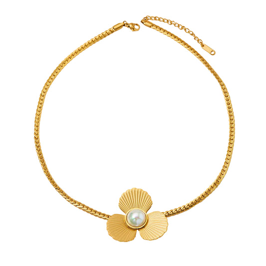 Chunky Flower Necklace