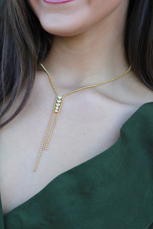 Tatum Lariat Necklace