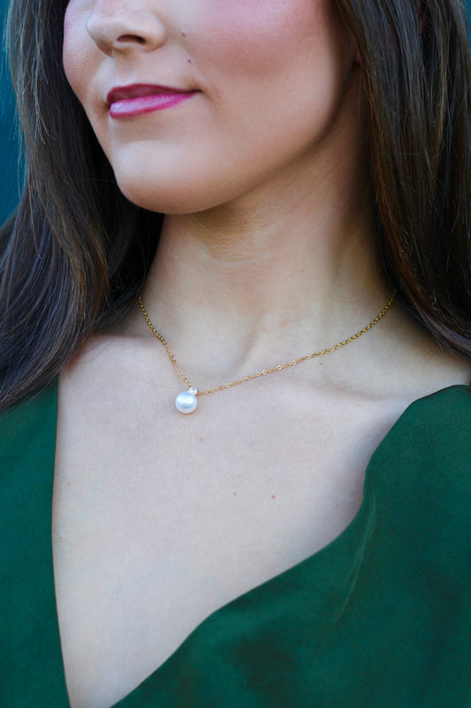 Lydia Pearl Necklace