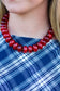 Amber Beaded Necklace
