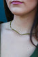 Jill Tennis Necklace - Green