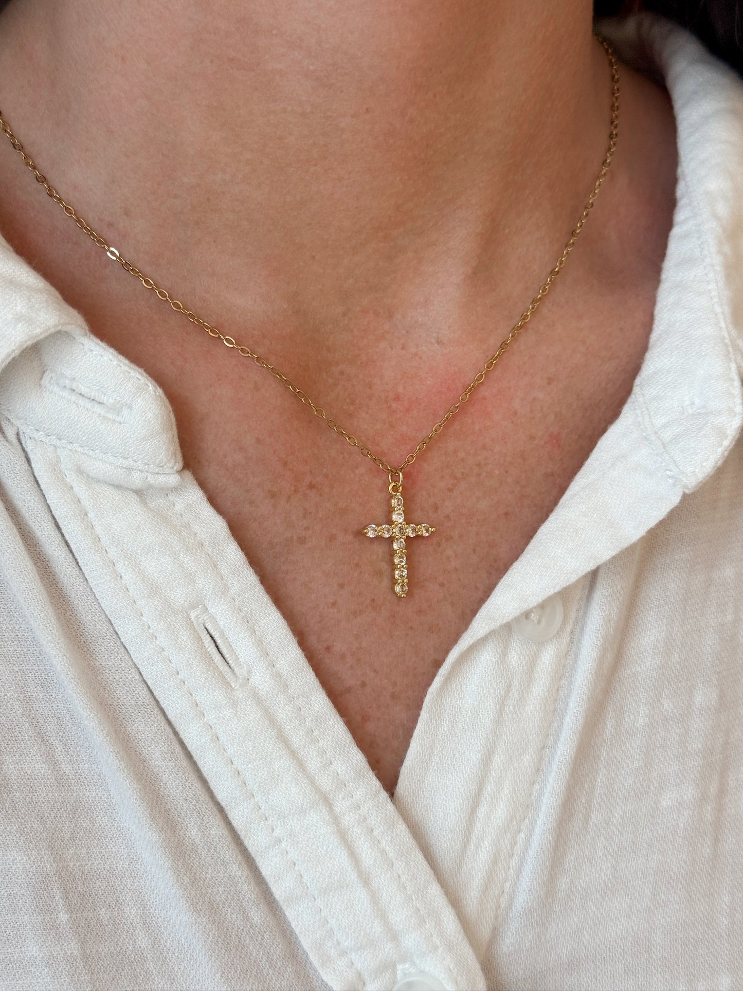 Harlynn Cross Necklace