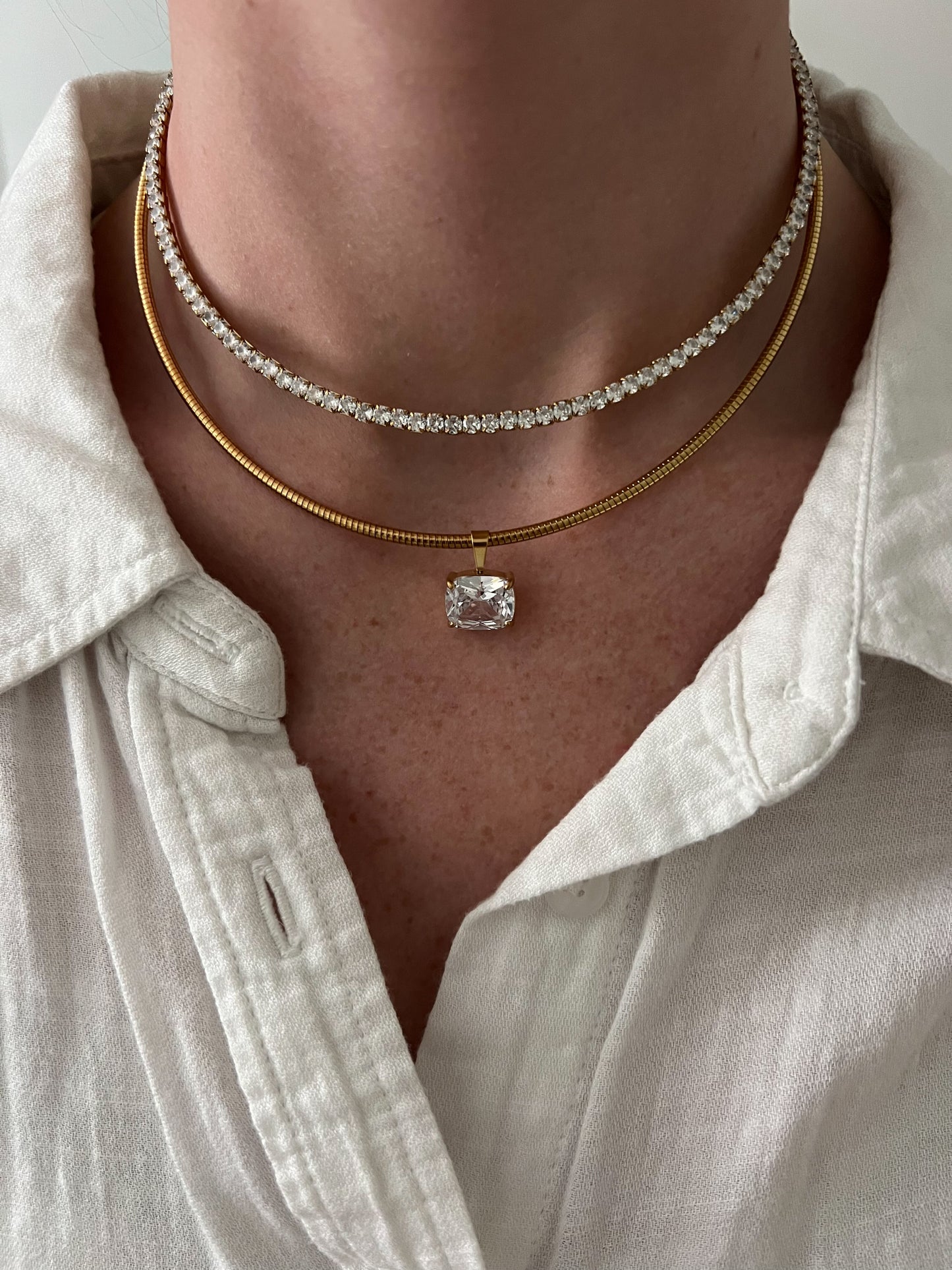 Beck Diamond Necklace