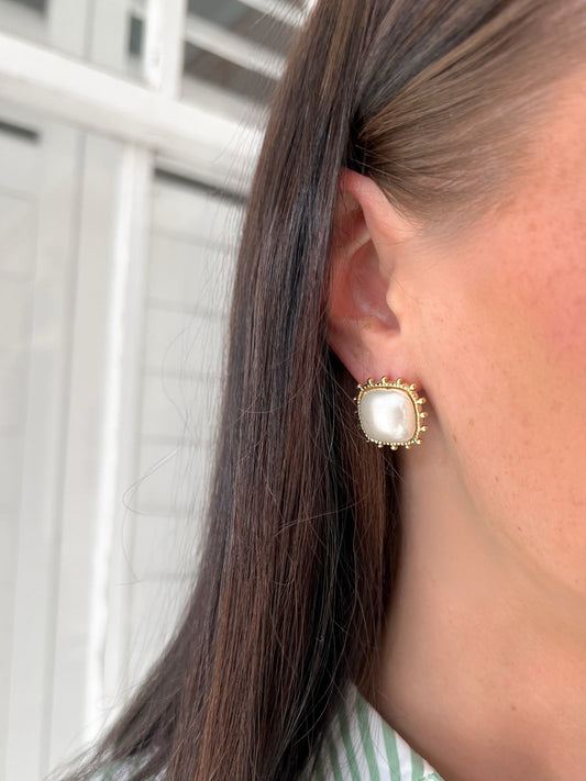 Pearl Vintage Earrings